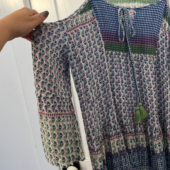 Boho cold shoulder top - Picture 2 of 4